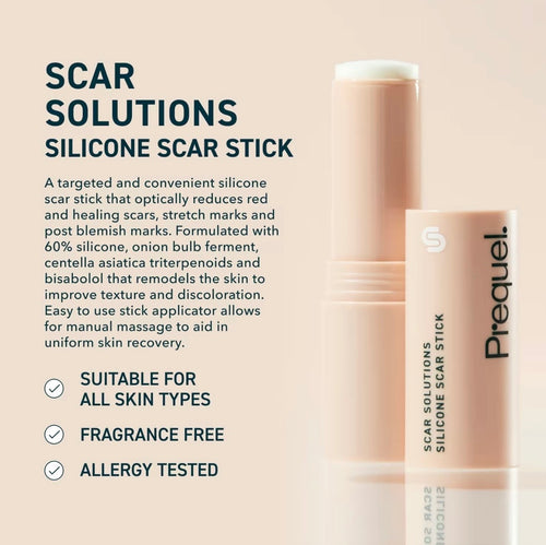 Silicone scar stick